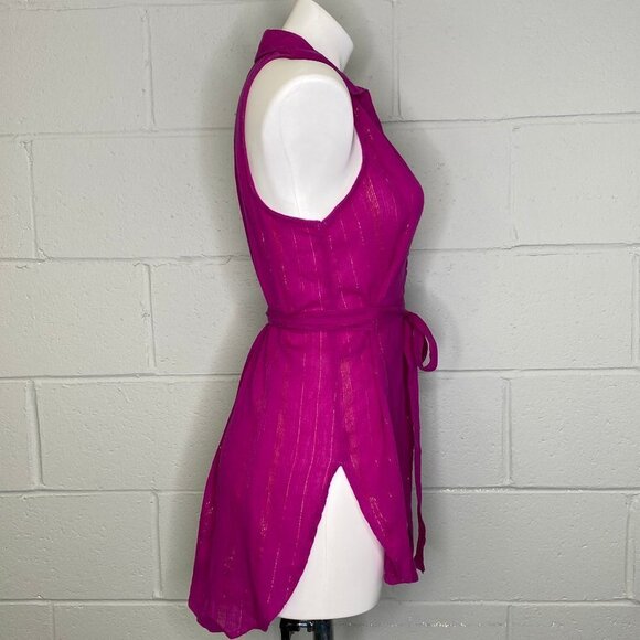 NWOT Maeve Fuchsia Sleeveless Top - Picture 5 of 9